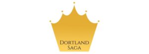 Symbol der Dortland-Saga: eine fünfzackige goldende Krone mit der Trauerweise